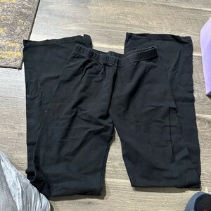 Black Bootcut Yoga Pants